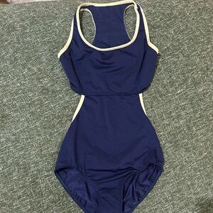 Mariia Navy Ballet Leotard